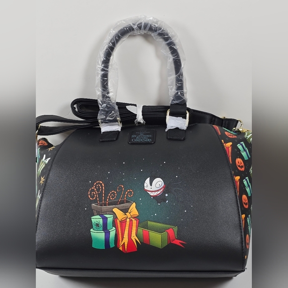 Loungefly Nightmare Before Christmas Sandy Claws Zero Sathcel  Nwt - Picture 2 of 7